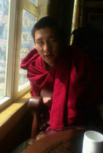 An undated photo of Lobsang Lungrik. 