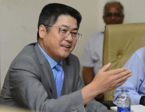 Ambassador Le Yucheng. Photo: R Ravindran. 