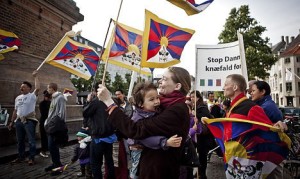 A number of Danes used a Chinese state visit in 2012 to express support for Tibet.