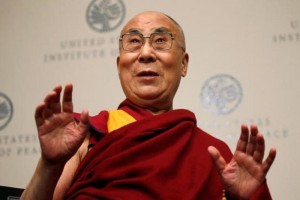 The Tibetan spiritual leader Dalai Lama speaks at the US Institute of Peace in Washington, DC, Uited States on June 13, 2016. Photo: Reuters