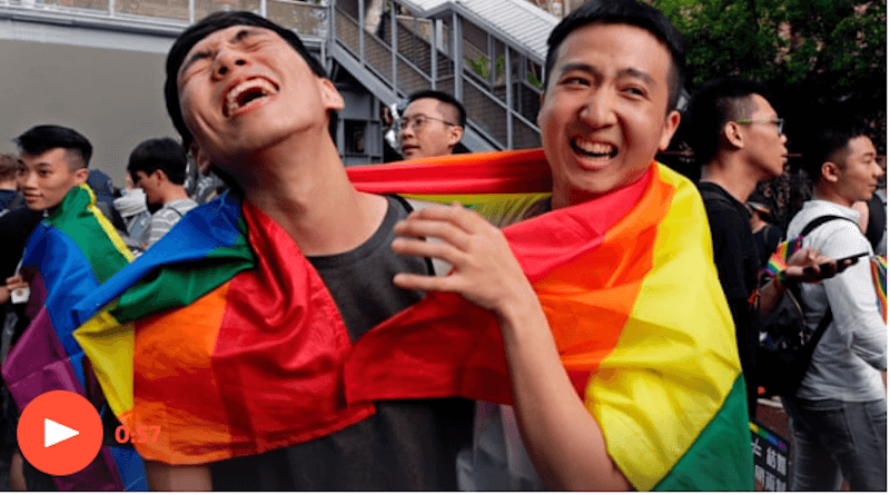 Taiwan Becomes First In Asia To Legalise Same Sex Marriage 