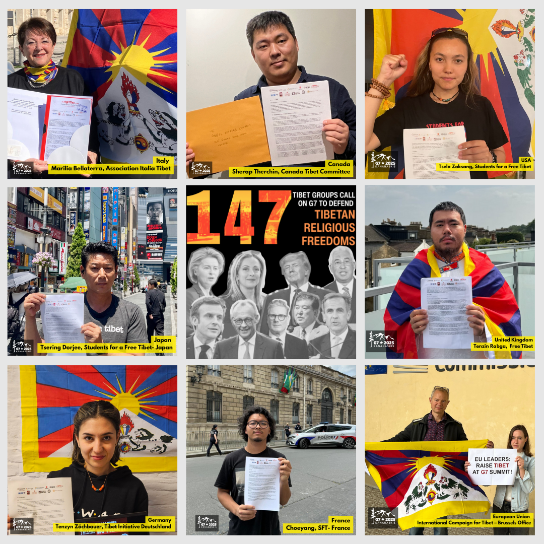 Tibet Coalition Urges G7 to Stop China’s Interference in Reincarnation, Human Rights Violations