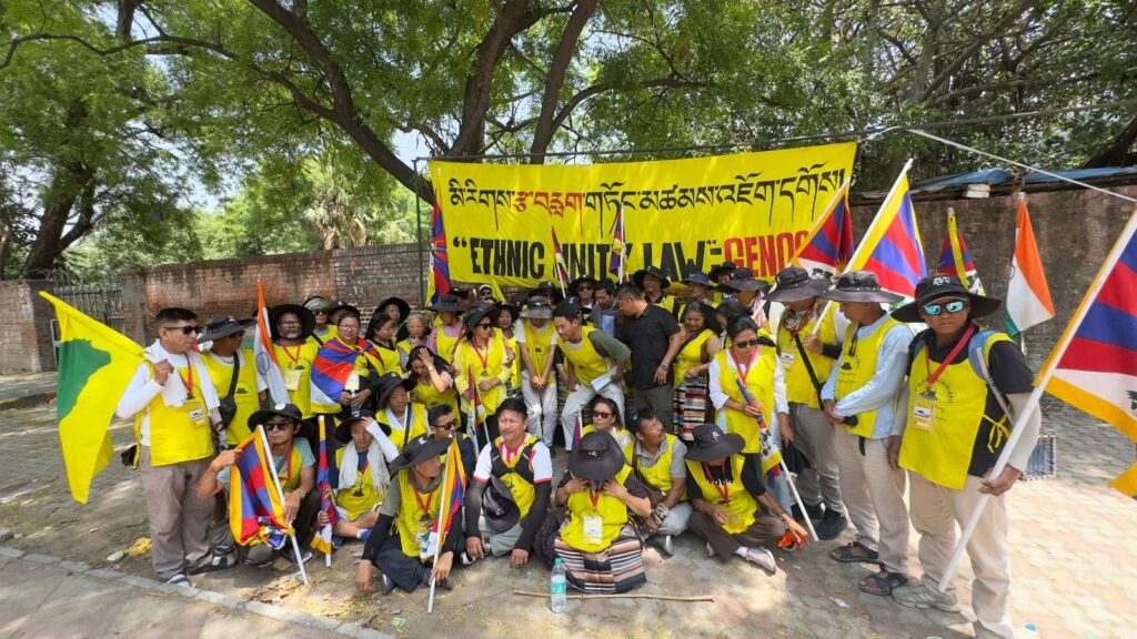 Tibetan Youth Congress Concludes 25-Day ‘Black Hat’ March in Delhi, Appeals to UN and PMO Over Tibet Crackdown