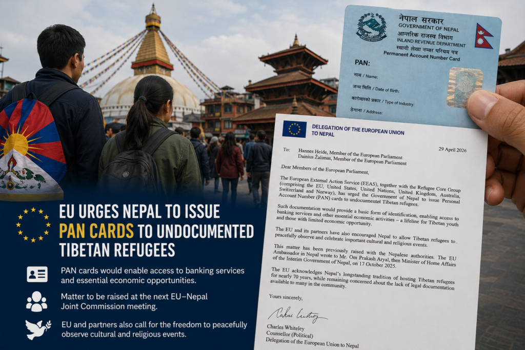 EU Raises Tibetan Refugee Documentation Issue with Nepal Ahead of Joint Talks
