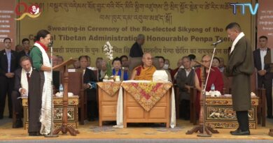 Penpa Tsering Sworn In for Second Term as Sikyong of Tibetan Government-in-Exile