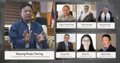 Six Kalons Sworn In to 17th Kashag, Portfolios Assigned
