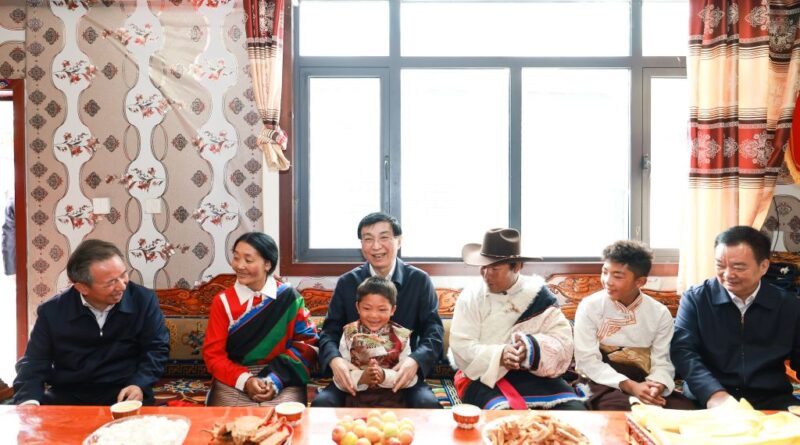China’s No. 4 Leader Visits Tibet, Calls to “Stabilise Tibet”, Enforce Ethnic Unity Law