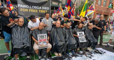 “The World Cannot Remain Silent”: Tibetans Shave Heads Outside UN