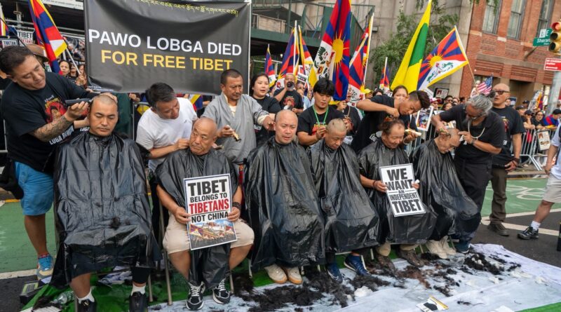 “The World Cannot Remain Silent”: Tibetans Shave Heads Outside UN