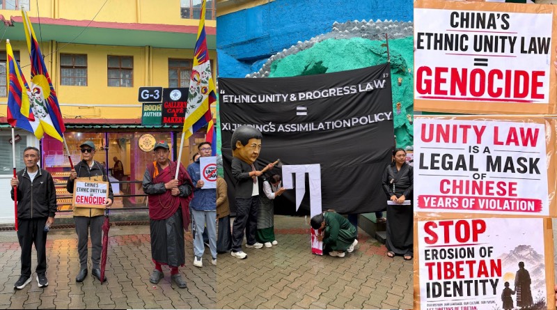 Tibetans Worldwide Protest China’s Ethnic Unity Law as It Takes Effect