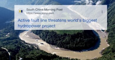 Chinese Geologists’ Study Contradicts Beijing’s Safety Assurances on Yarlung Tsangpo Mega Dam in Occupied Tibet