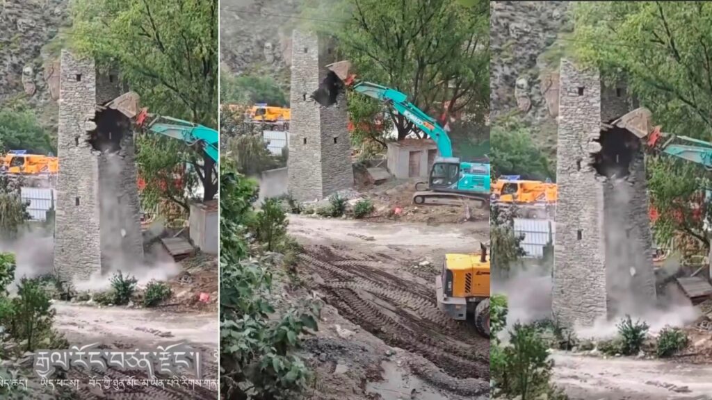 China Demolishes Ancient Fortress in Tibet’s Gyalrong Region