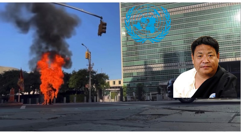 “Victory to Tibet, Victory to Tibetan Independence”: Tibetan Activist’s Final Video Message Before Self-Immolation Outside UN “Victory to Tibet, Victory to Tibetan Independence”: Tibetan Activist’s Final Video Message Before Self-Immolation Outside UN