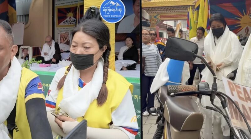 From Arunachal to Dharamsala:Tibetan Couple Completes 2,000Km Peace Ride to Honor Pawo Lobga Rangzen From Arunachal to Dharamsala:Tibetan Couple Completes 2,000Km Peace Ride to Honor Pawo Lobga Rangzen