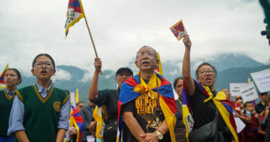 Thousands rally in Dharamsala to mark 49th day since Pawo Lobga Rangzen’s self-immolation