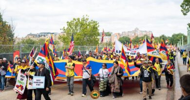Tibetans Rally in Washington Against Xi Jinping’s Visit and China’s Policies