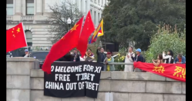 Tibetan Activists Protest Xi Jinping’s US Visit Amid Pro-China Confrontations
