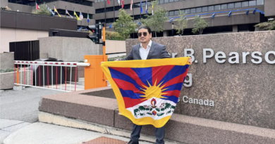 Tibetan Canadian activist urges Canada to raise Lobga Rangzen’s self-immolation at UN