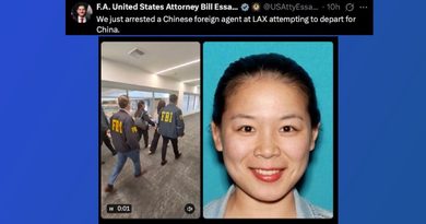 California Arrest Brings Renewed Focus on China’s Transnational Repression