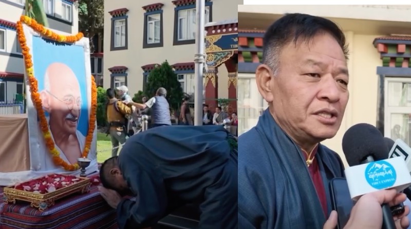 Sikyong Says Gandhi’s Non-Violence Remains Relevant to Tibetan Struggle
